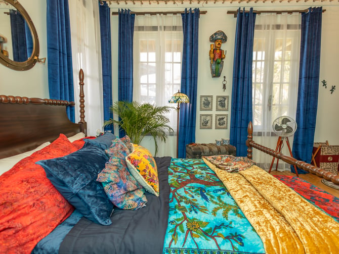 Pirate Room themed bedroom